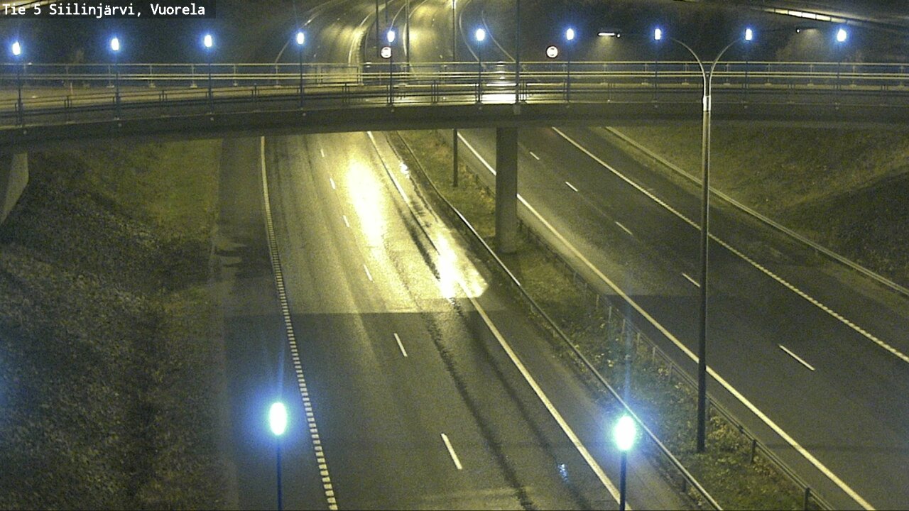 Weather Camera Image Road 5 Siilinjärvi, Vuorela, Siilinjärvi, Pohjois-Savo