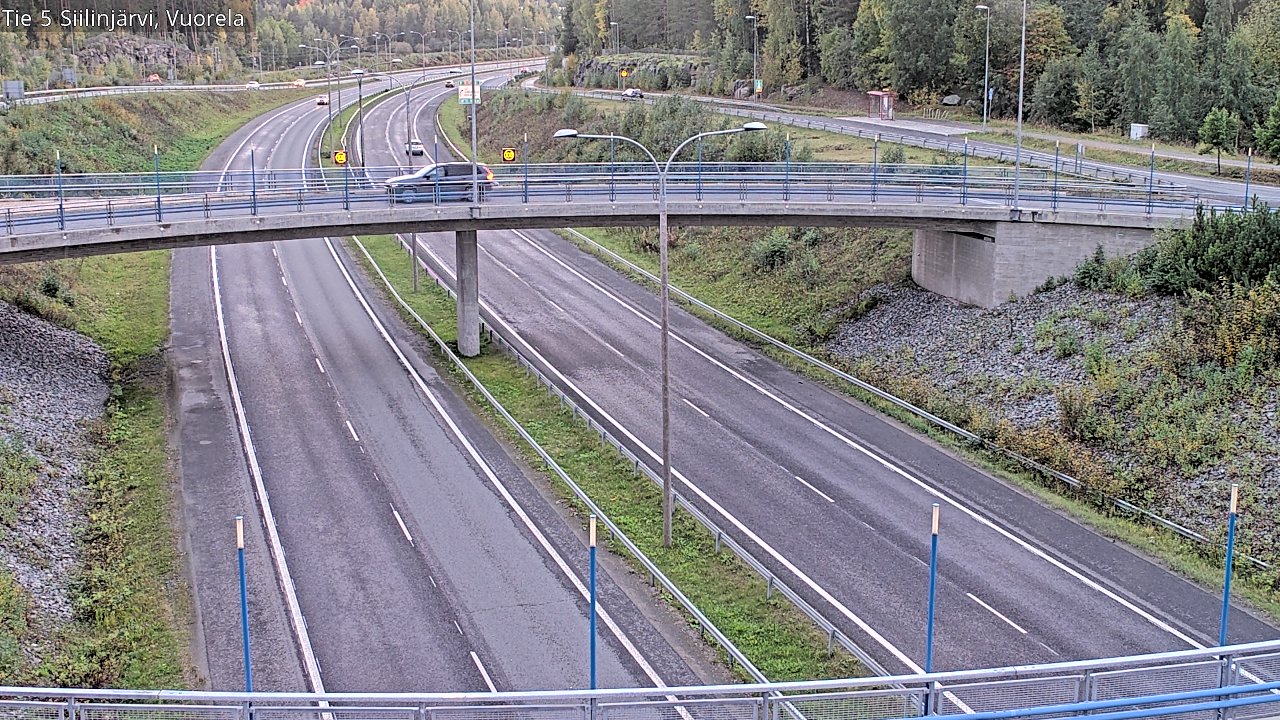 Kelikamerat Kuva Tie 5 Siilinjärvi, Vuorela, Siilinjärvi, Pohjois-Savo