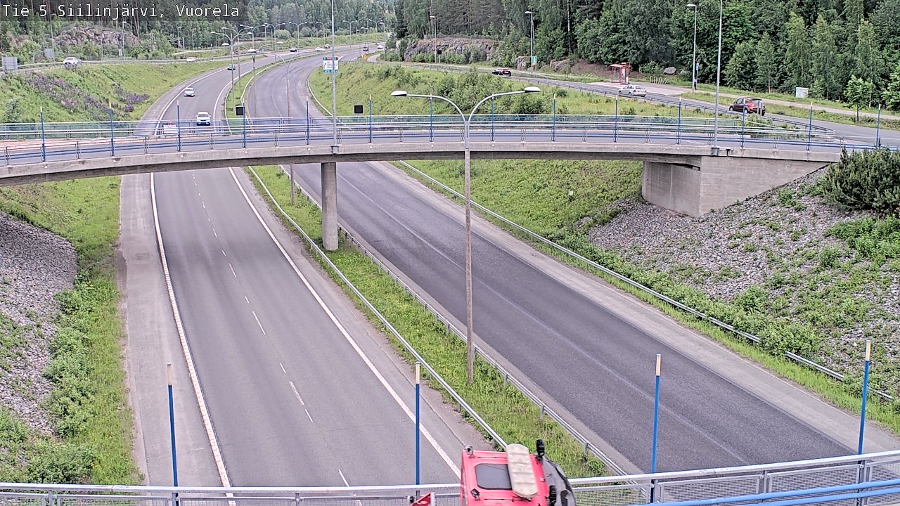 Kelikamerat Kuva Tie 5 Siilinjärvi, Vuorela, Siilinjärvi, Pohjois-Savo