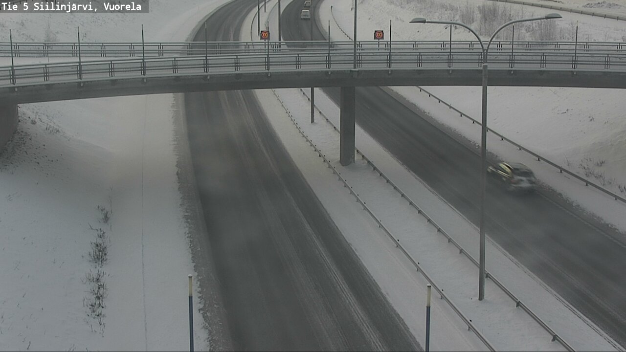Weather Camera Image Väg 5 Siilinjärvi, Vuorela, Siilinjärvi, Pohjois-Savo