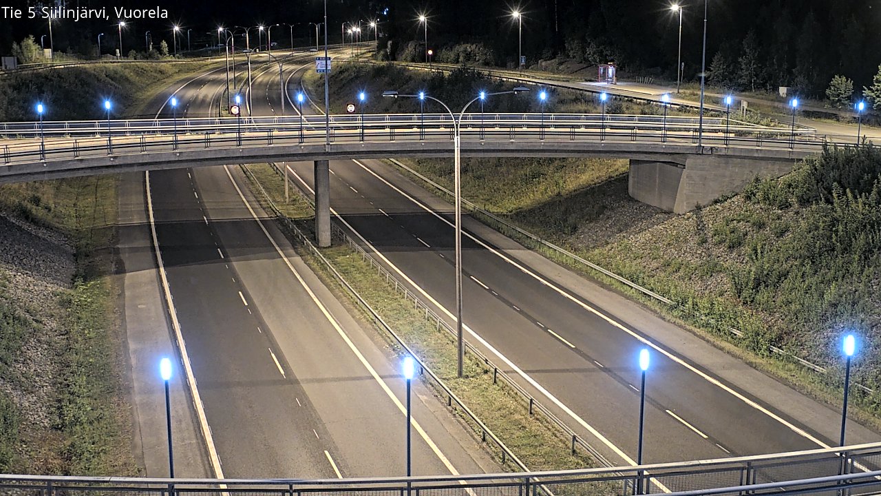 Kelikamerat Kuva Tie 5 Siilinjärvi, Vuorela, Siilinjärvi, Pohjois-Savo