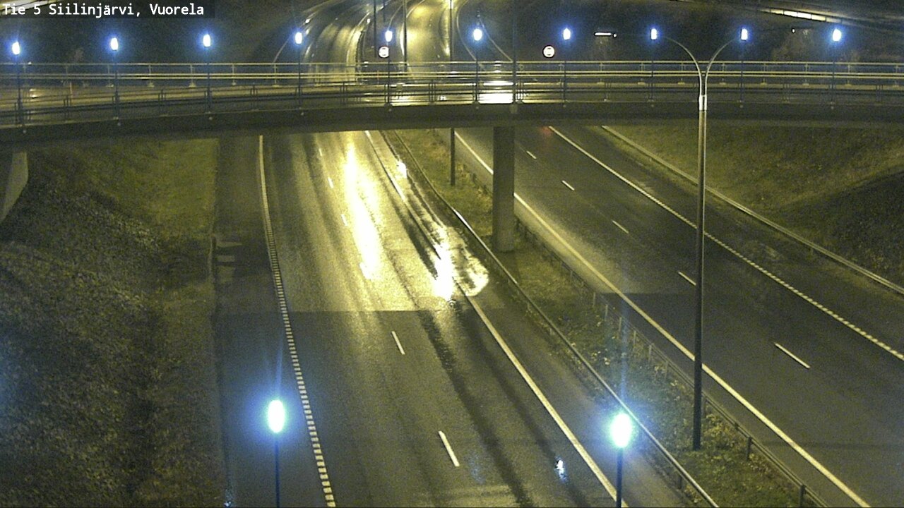 Weather Camera Image Road 5 Siilinjärvi, Vuorela, Siilinjärvi, Pohjois-Savo