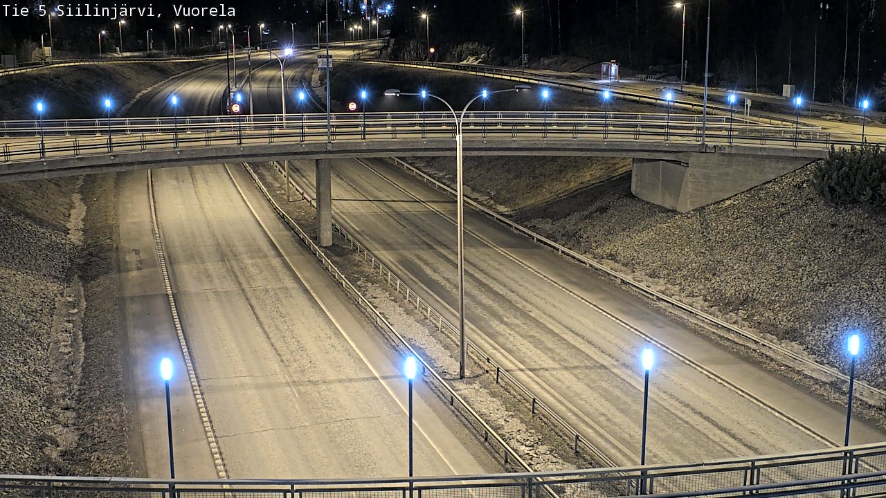 Kelikamerat Kuva Tie 5 Siilinjärvi, Vuorela, Siilinjärvi, Pohjois-Savo