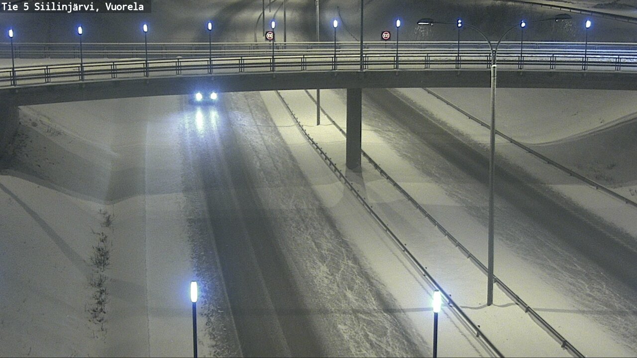 Kelikamerat Kuva Tie 5 Siilinjärvi, Vuorela, Siilinjärvi, Pohjois-Savo