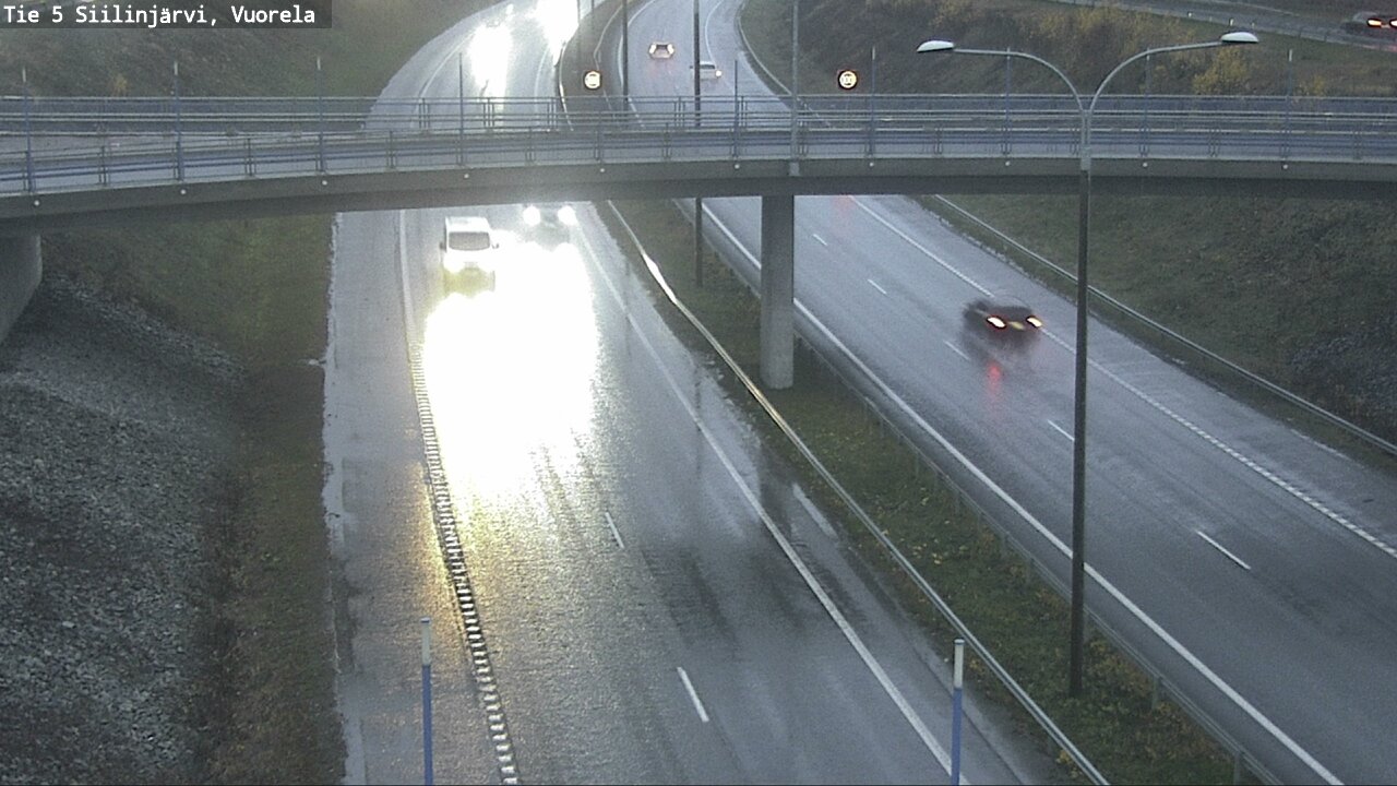 Weather Camera Image Väg 5 Siilinjärvi, Vuorela, Siilinjärvi, Pohjois-Savo