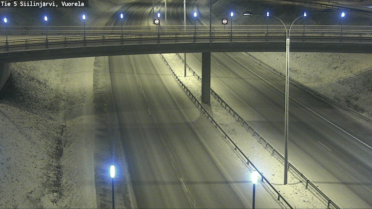 Kelikamerat Kuva Tie 5 Siilinjärvi, Vuorela, Siilinjärvi, Pohjois-Savo