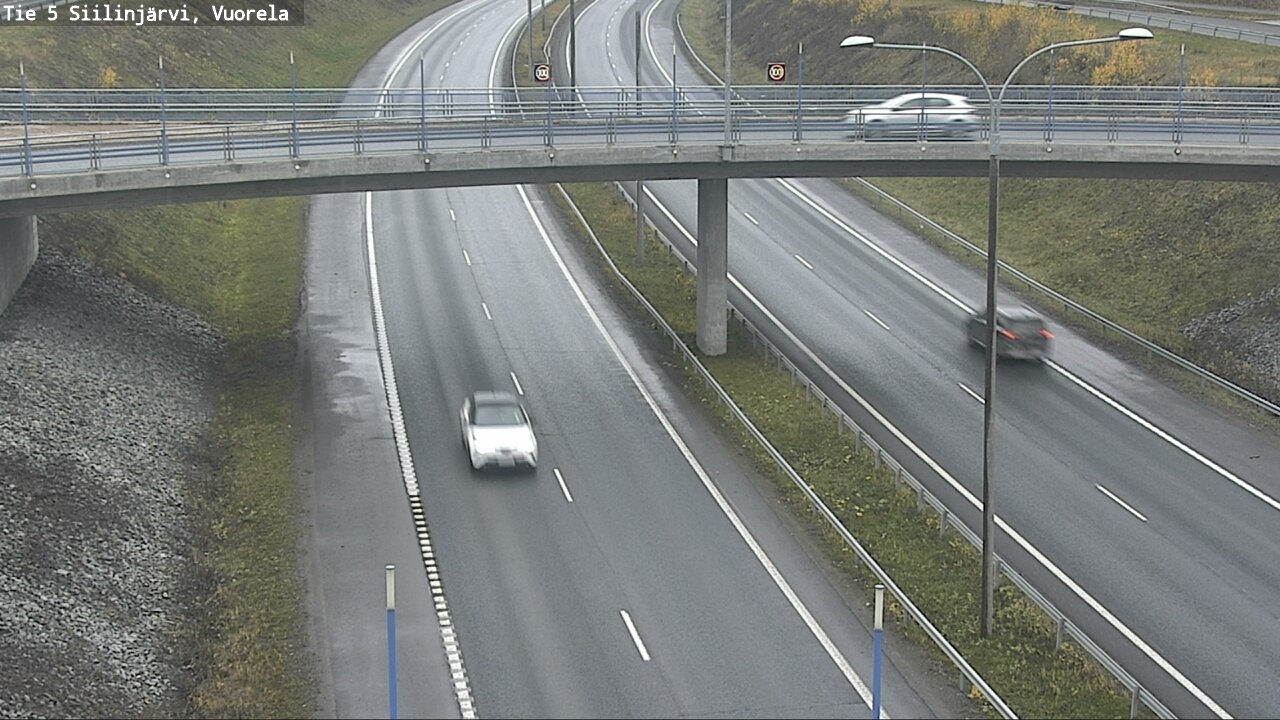 Weather Camera Image Väg 5 Siilinjärvi, Vuorela, Siilinjärvi, Pohjois-Savo
