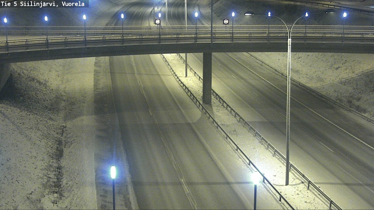 Kelikamerat Kuva Tie 5 Siilinjärvi, Vuorela, Siilinjärvi, Pohjois-Savo