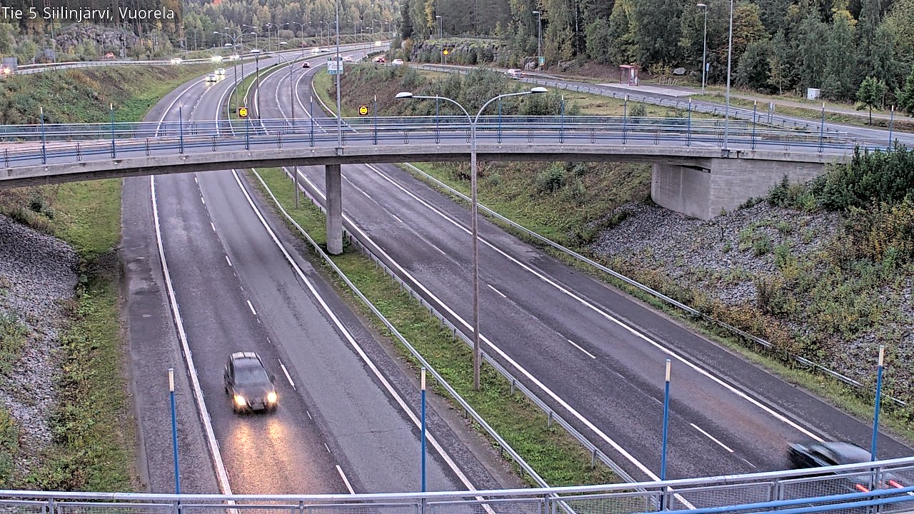 Kelikamerat Kuva Tie 5 Siilinjärvi, Vuorela, Siilinjärvi, Pohjois-Savo