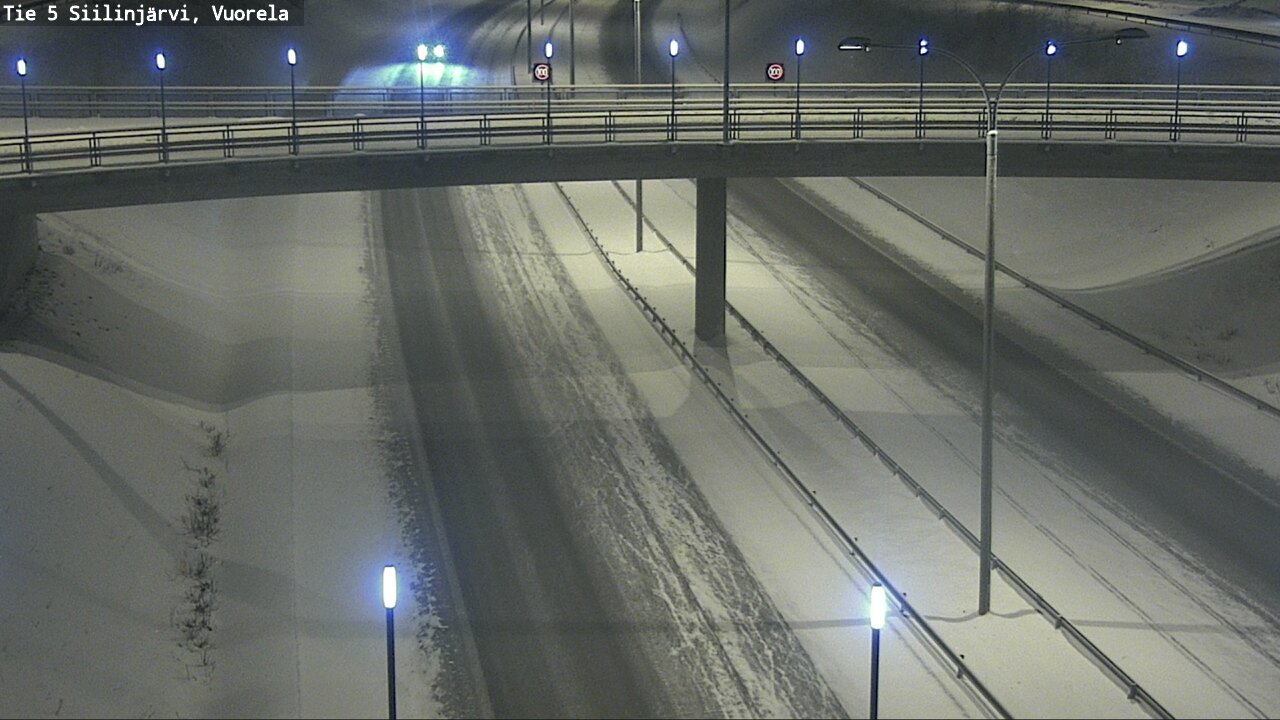 Kelikamerat Kuva Tie 5 Siilinjärvi, Vuorela, Siilinjärvi, Pohjois-Savo