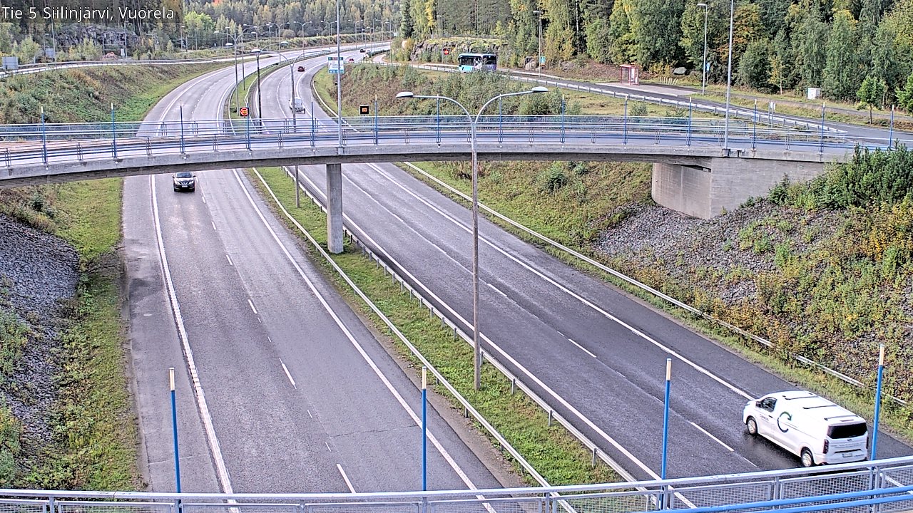 Kelikamerat Kuva Tie 5 Siilinjärvi, Vuorela, Siilinjärvi, Pohjois-Savo