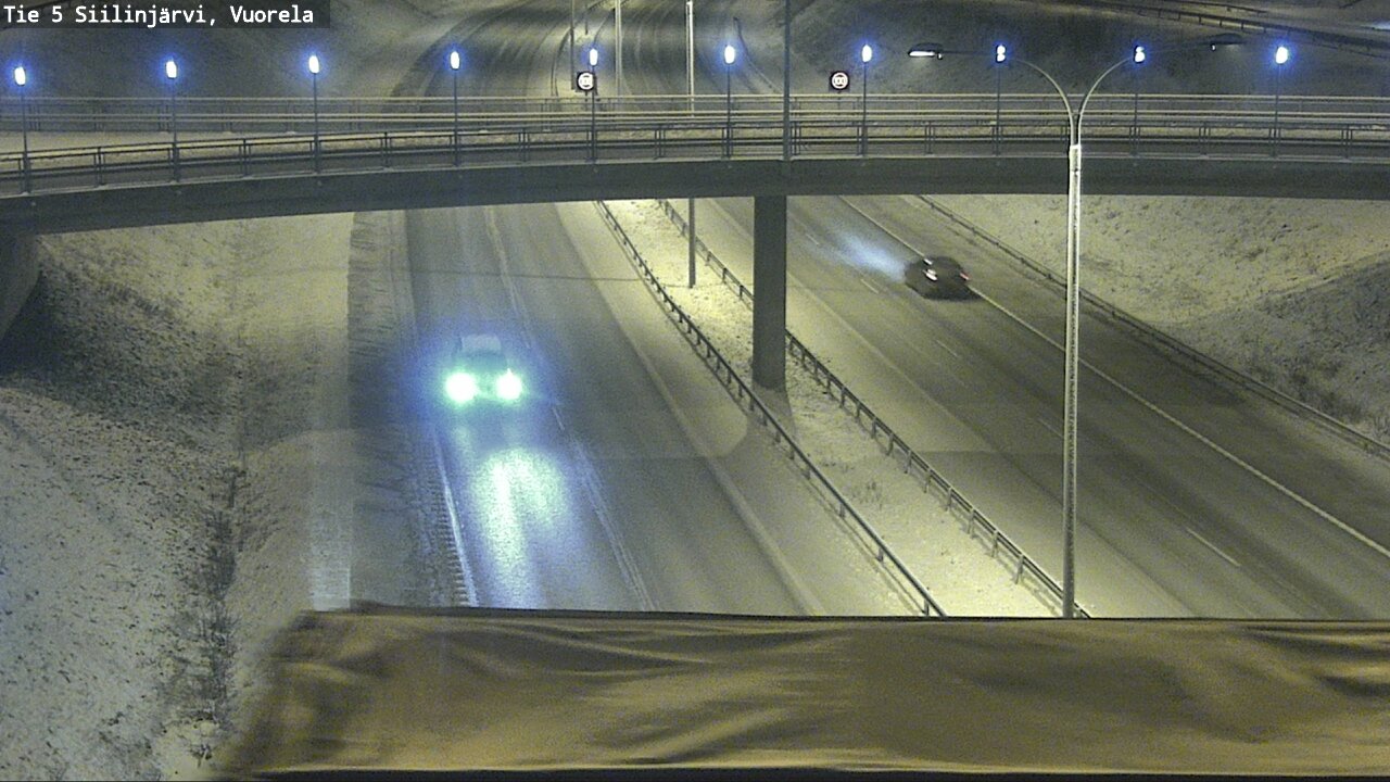 Kelikamerat Kuva Tie 5 Siilinjärvi, Vuorela, Siilinjärvi, Pohjois-Savo