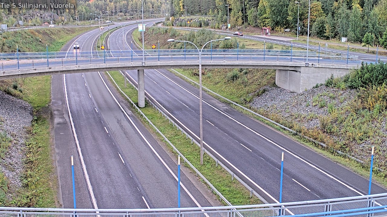 Kelikamerat Kuva Tie 5 Siilinjärvi, Vuorela, Siilinjärvi, Pohjois-Savo