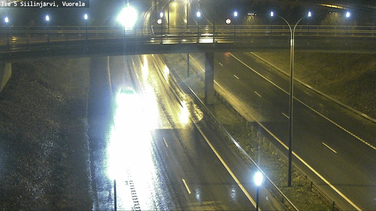 Weather Camera Image Väg 5 Siilinjärvi, Vuorela, Siilinjärvi, Pohjois-Savo