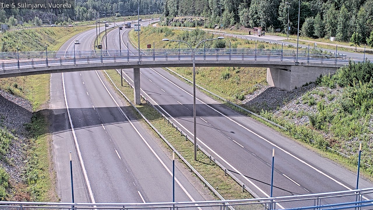 Kelikamerat Kuva Tie 5 Siilinjärvi, Vuorela, Siilinjärvi, Pohjois-Savo
