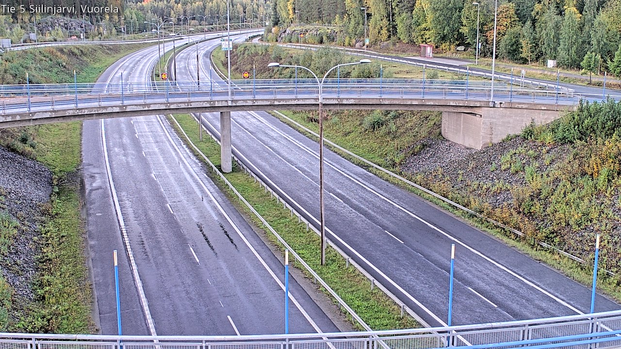 Kelikamerat Kuva Tie 5 Siilinjärvi, Vuorela, Siilinjärvi, Pohjois-Savo