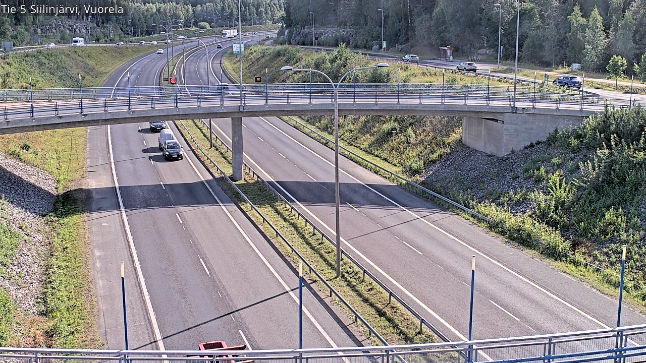 Kelikamerat Kuva Tie 5 Siilinjärvi, Vuorela, Siilinjärvi, Pohjois-Savo