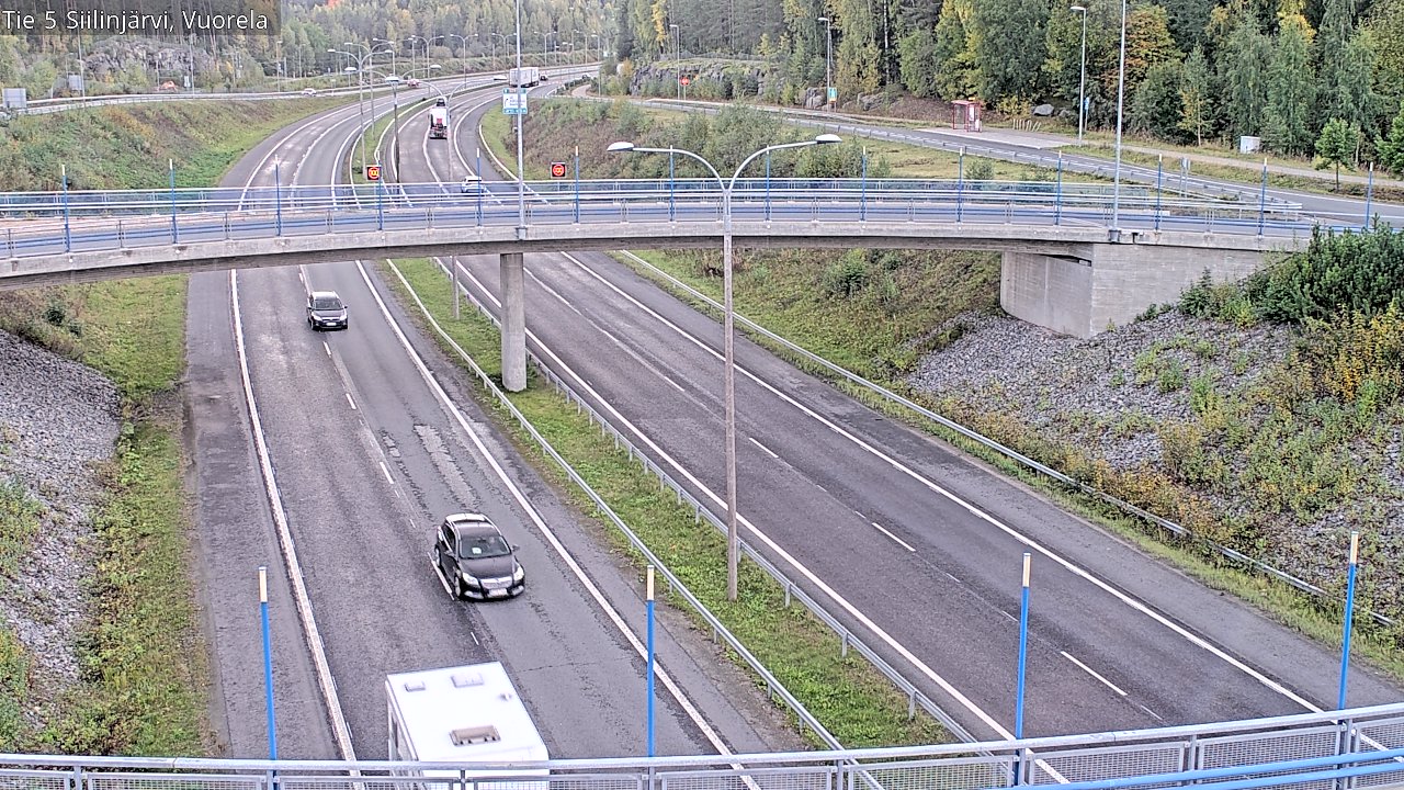 Weather Camera Image Väg 5 Siilinjärvi, Vuorela, Siilinjärvi, Pohjois-Savo