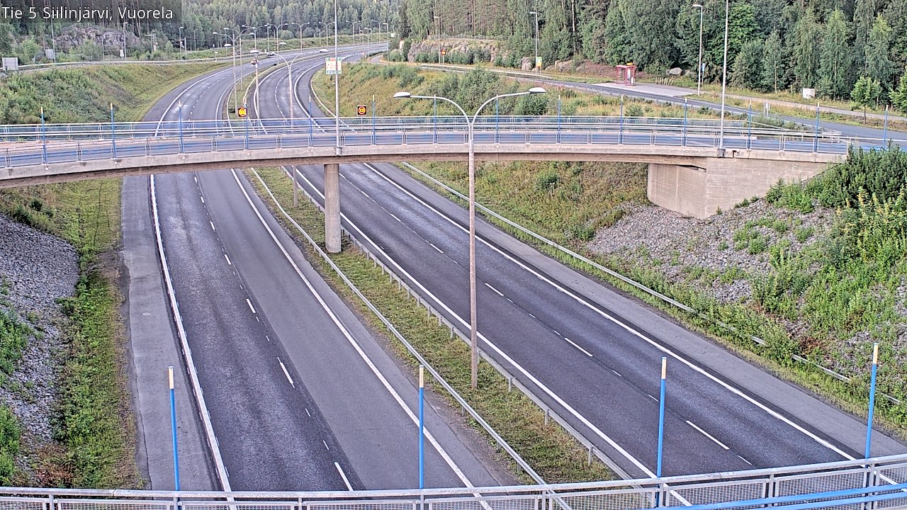 Kelikamerat Kuva Tie 5 Siilinjärvi, Vuorela, Siilinjärvi, Pohjois-Savo