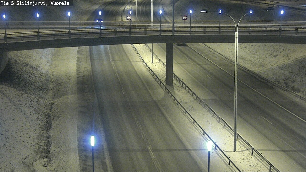 Kelikamerat Kuva Tie 5 Siilinjärvi, Vuorela, Siilinjärvi, Pohjois-Savo