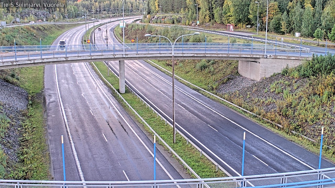 Kelikamerat Kuva Tie 5 Siilinjärvi, Vuorela, Siilinjärvi, Pohjois-Savo