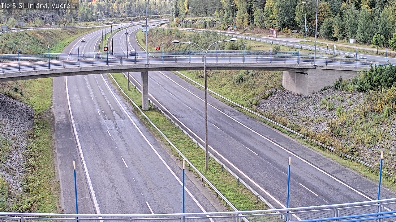 Weather Camera Image Väg 5 Siilinjärvi, Vuorela, Siilinjärvi, Pohjois-Savo