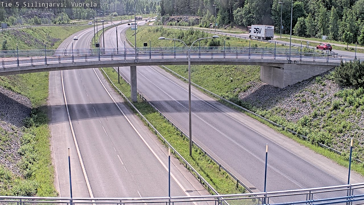 Kelikamerat Kuva Tie 5 Siilinjärvi, Vuorela, Siilinjärvi, Pohjois-Savo