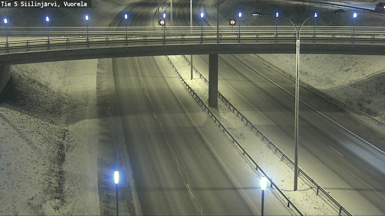 Kelikamerat Kuva Tie 5 Siilinjärvi, Vuorela, Siilinjärvi, Pohjois-Savo