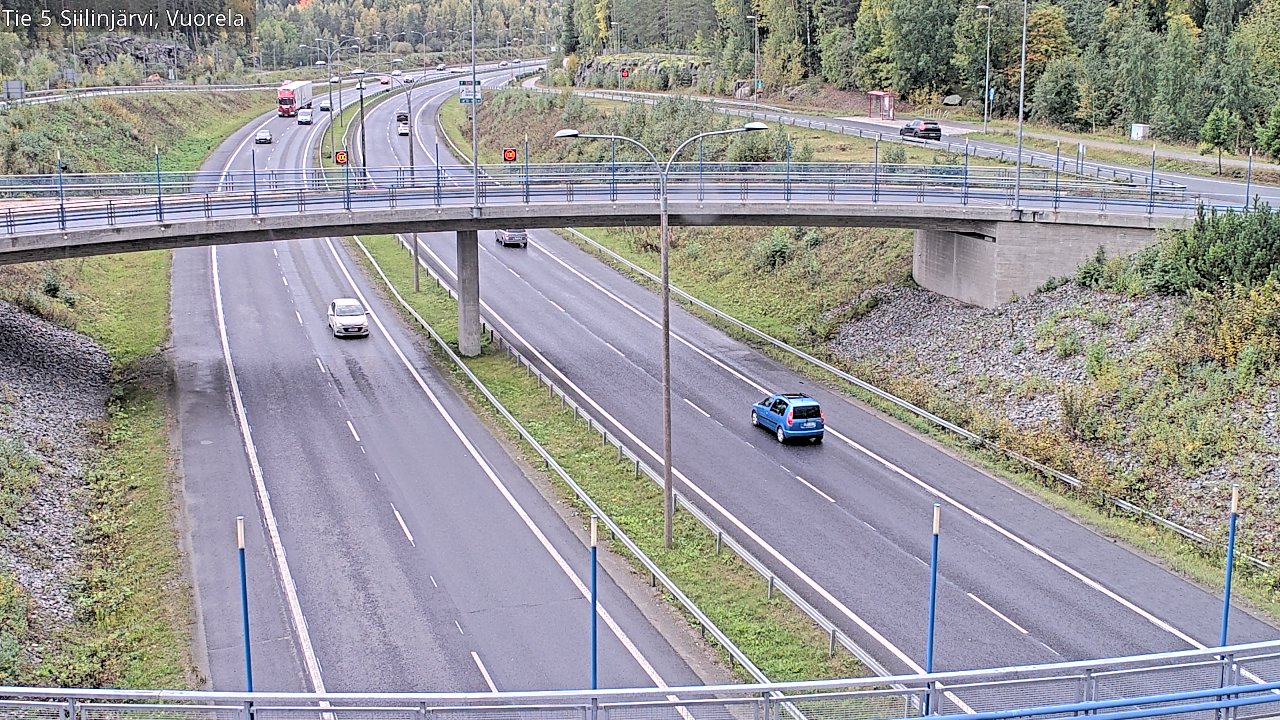 Kelikamerat Kuva Tie 5 Siilinjärvi, Vuorela, Siilinjärvi, Pohjois-Savo