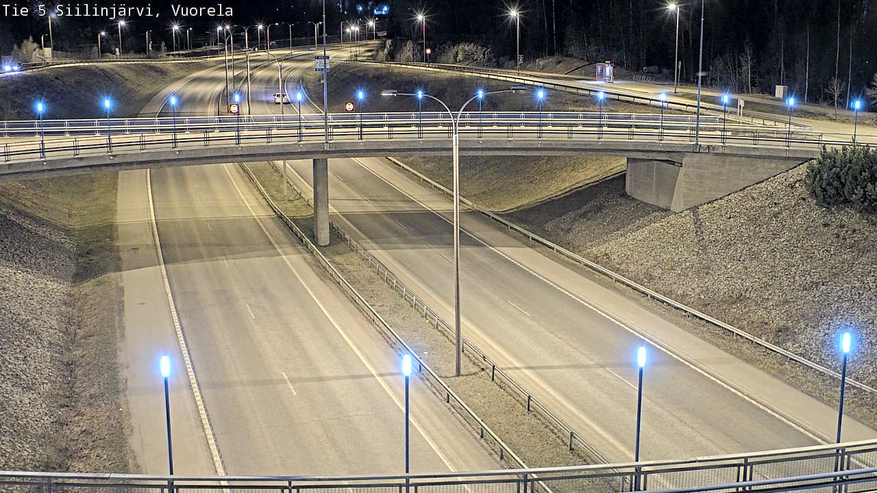 Weather Camera Image Road 5 Siilinjärvi, Vuorela, Siilinjärvi, Pohjois-Savo