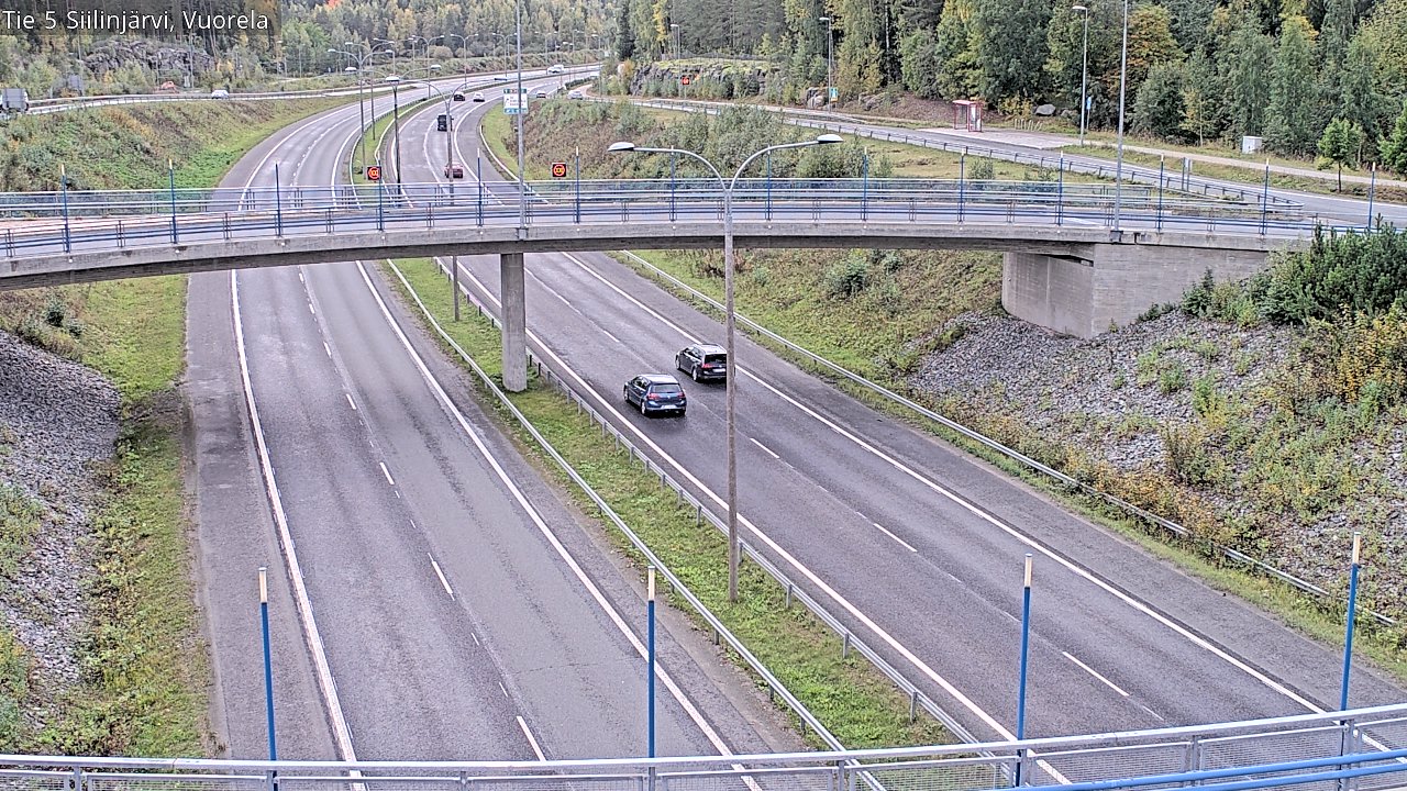 Kelikamerat Kuva Tie 5 Siilinjärvi, Vuorela, Siilinjärvi, Pohjois-Savo