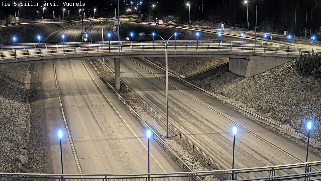 Kelikamerat Kuva Tie 5 Siilinjärvi, Vuorela, Siilinjärvi, Pohjois-Savo