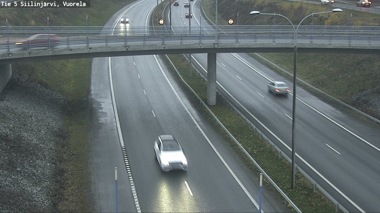 Weather Camera Image Väg 5 Siilinjärvi, Vuorela, Siilinjärvi, Pohjois-Savo