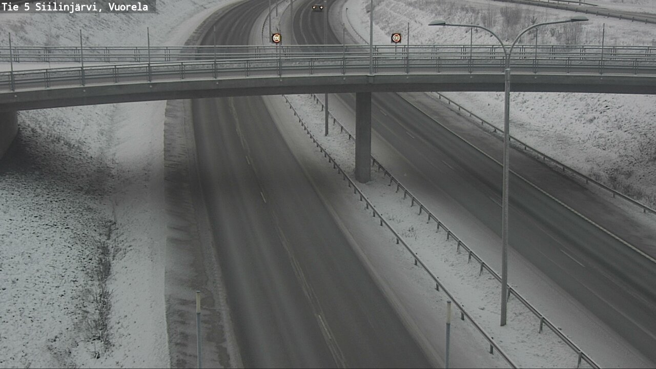 Kelikamerat Kuva Tie 5 Siilinjärvi, Vuorela, Siilinjärvi, Pohjois-Savo