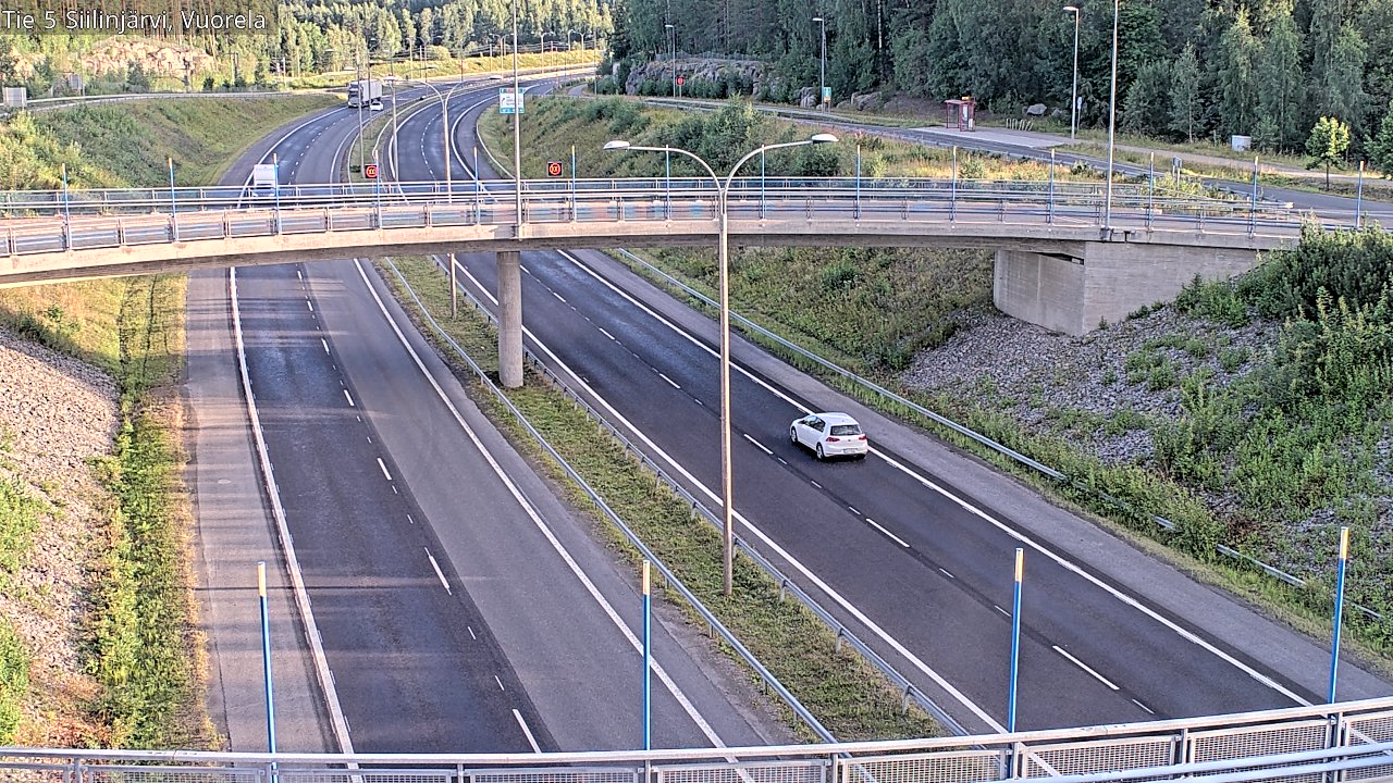 Kelikamerat Kuva Tie 5 Siilinjärvi, Vuorela, Siilinjärvi, Pohjois-Savo