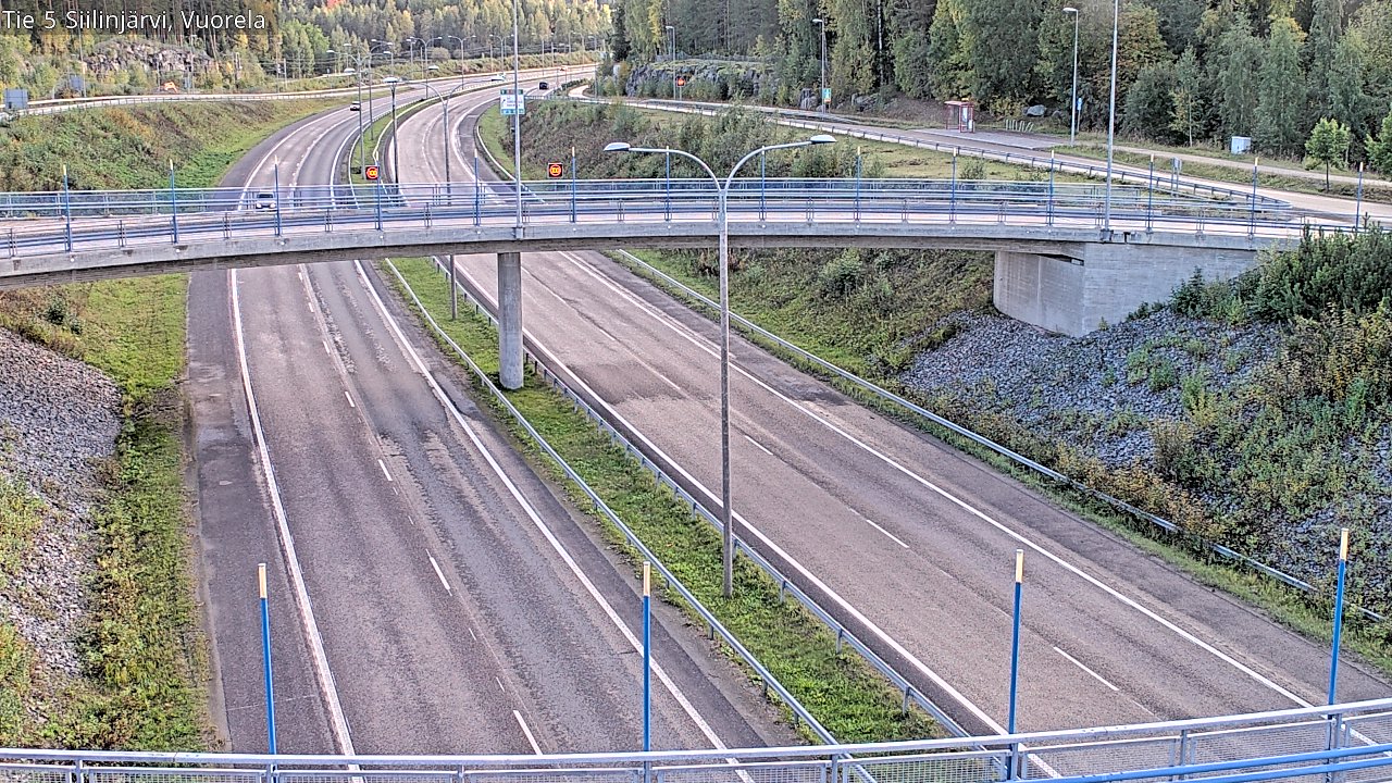 Kelikamerat Kuva Tie 5 Siilinjärvi, Vuorela, Siilinjärvi, Pohjois-Savo