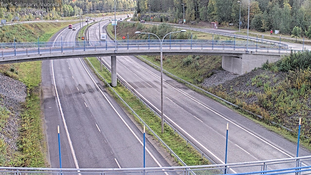 Kelikamerat Kuva Tie 5 Siilinjärvi, Vuorela, Siilinjärvi, Pohjois-Savo