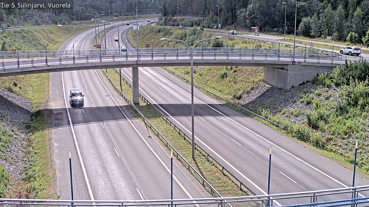 Kelikamerat Kuva Tie 5 Siilinjärvi, Vuorela, Siilinjärvi, Pohjois-Savo