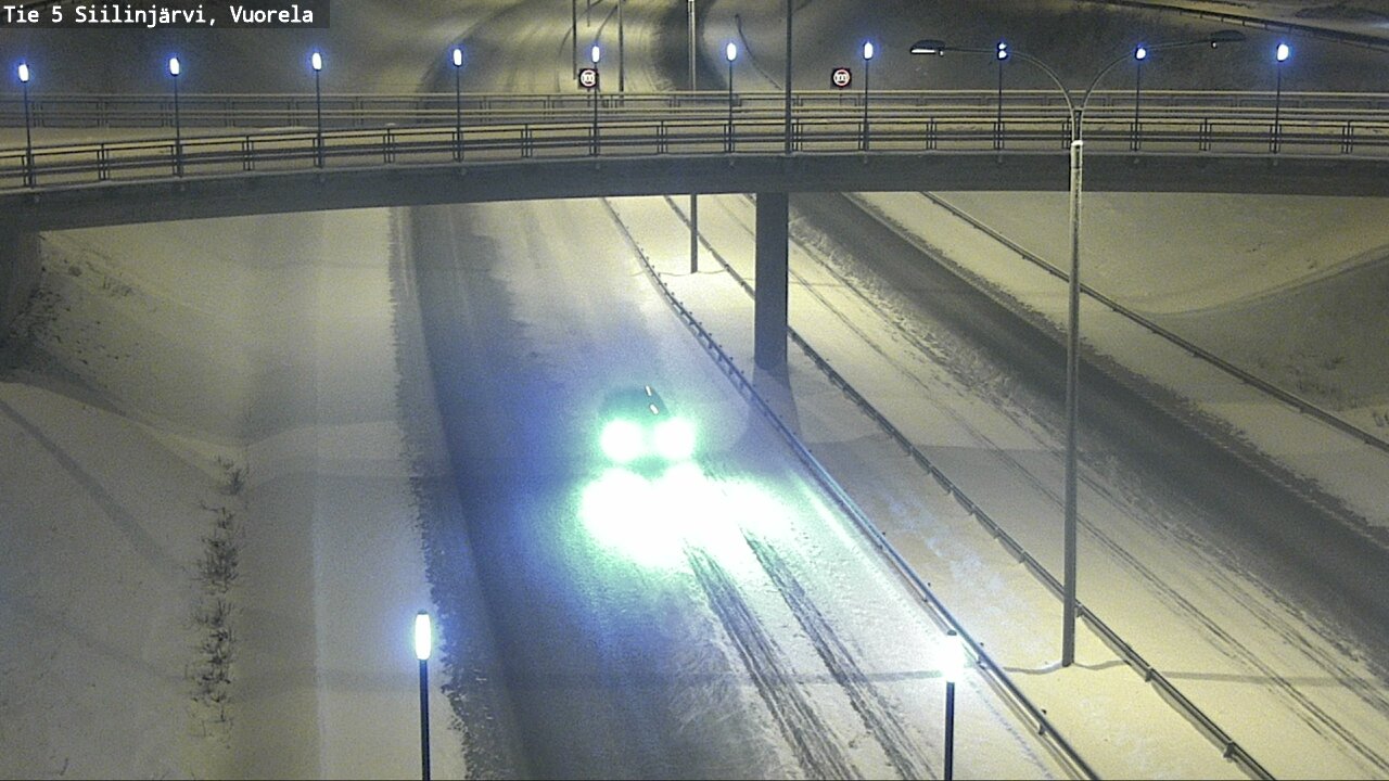 Kelikamerat Kuva Tie 5 Siilinjärvi, Vuorela, Siilinjärvi, Pohjois-Savo