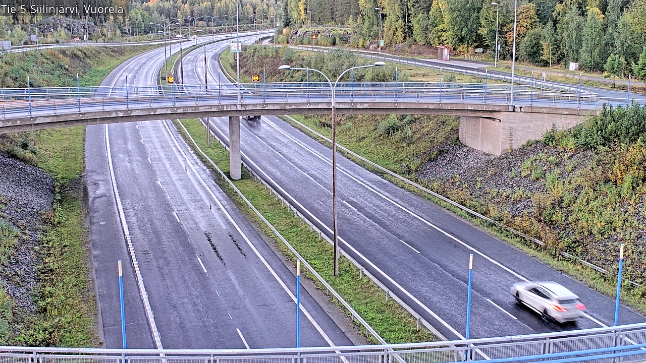 Kelikamerat Kuva Tie 5 Siilinjärvi, Vuorela, Siilinjärvi, Pohjois-Savo