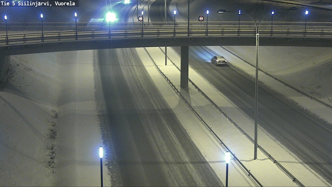 Kelikamerat Kuva Tie 5 Siilinjärvi, Vuorela, Siilinjärvi, Pohjois-Savo