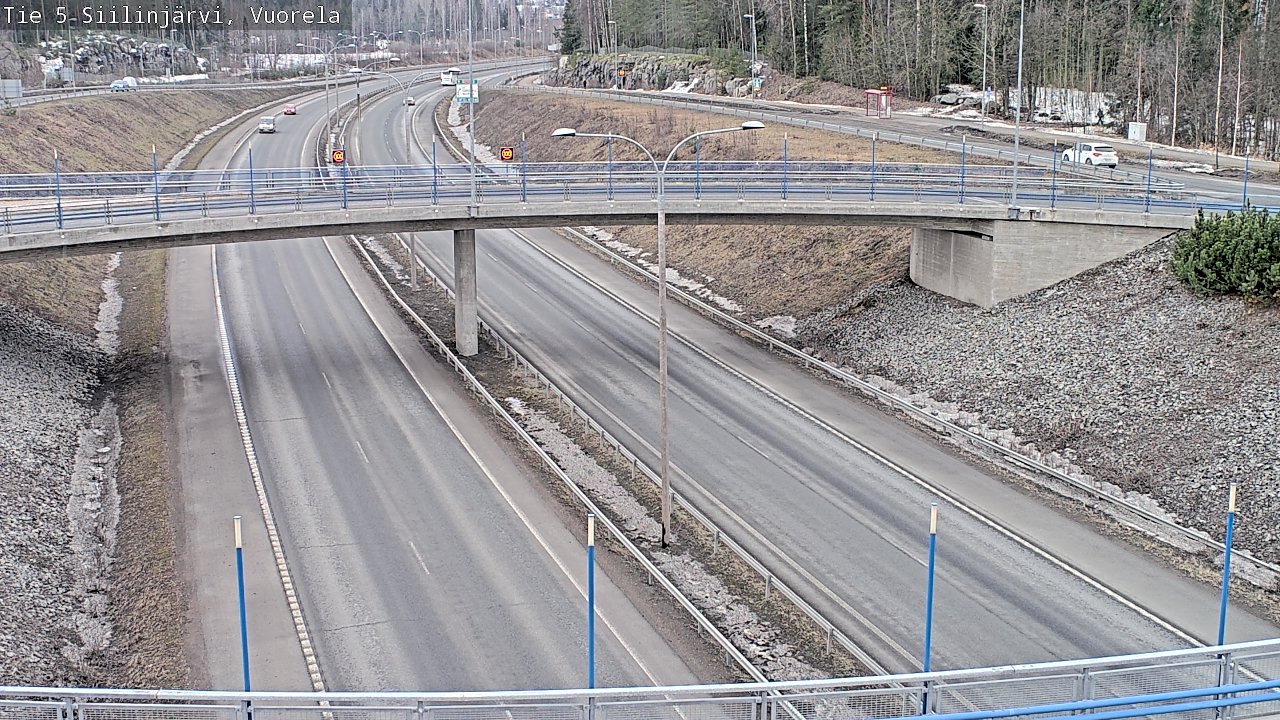 Kelikamerat Kuva Tie 5 Siilinjärvi, Vuorela, Siilinjärvi, Pohjois-Savo