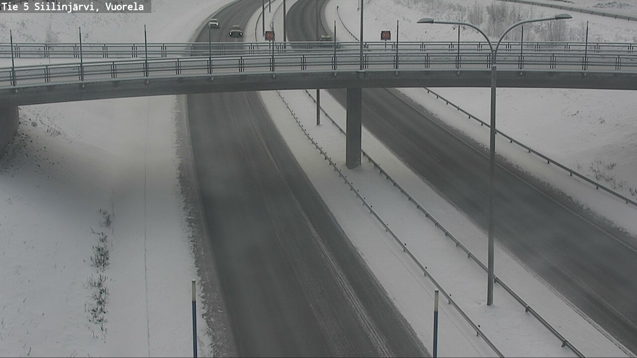 Weather Camera Image Road 5 Siilinjärvi, Vuorela, Siilinjärvi, Pohjois-Savo