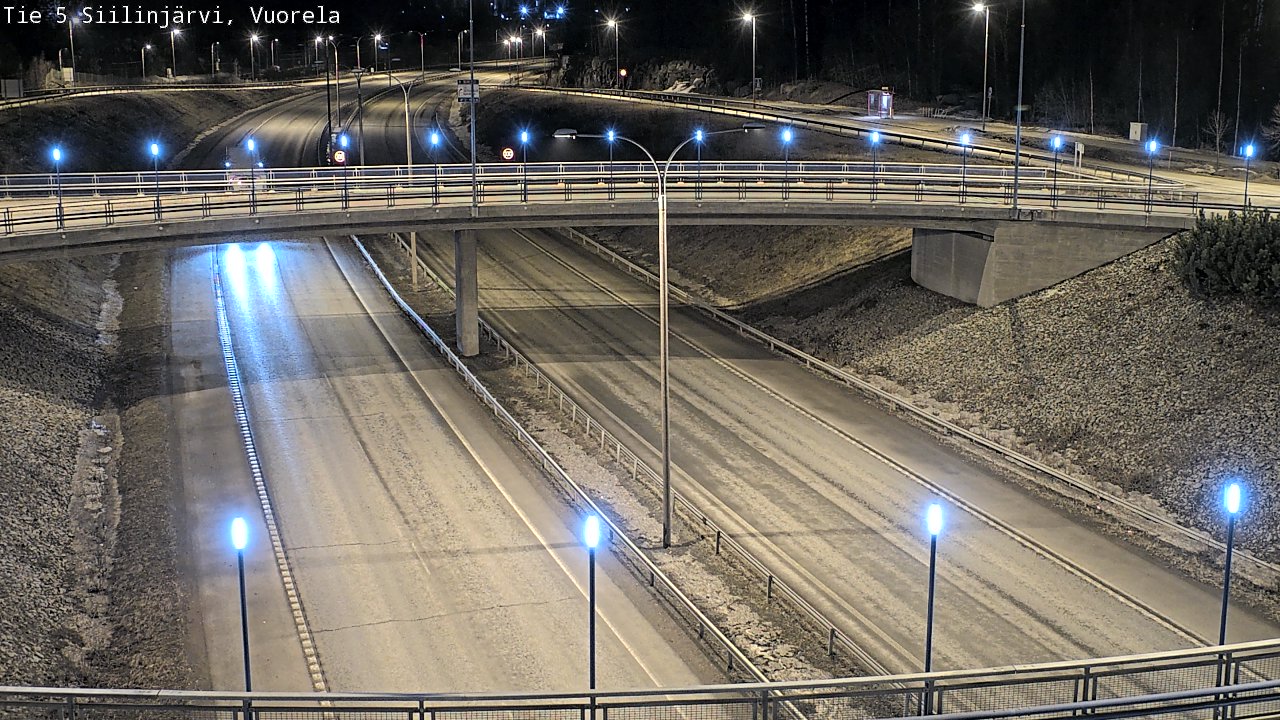 Kelikamerat Kuva Tie 5 Siilinjärvi, Vuorela, Siilinjärvi, Pohjois-Savo