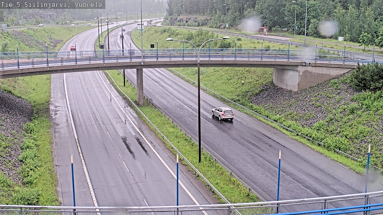 Weather Camera Image Väg 5 Siilinjärvi, Vuorela, Siilinjärvi, Pohjois-Savo