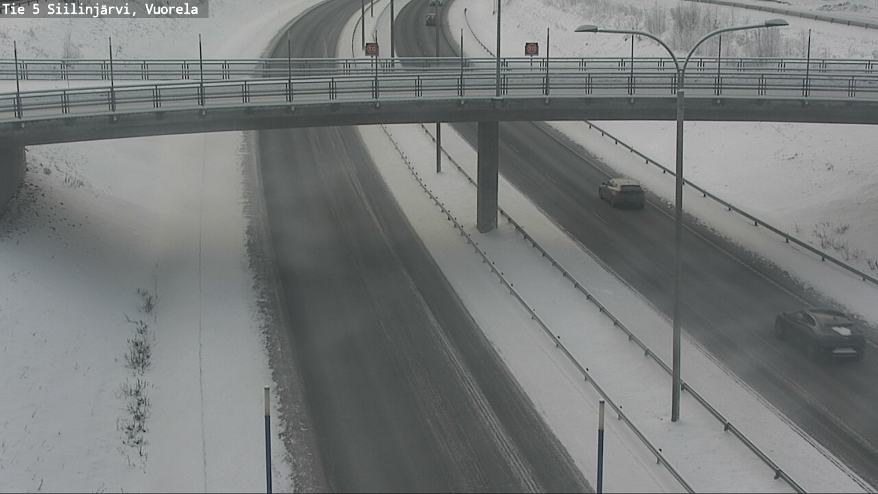 Weather Camera Image Väg 5 Siilinjärvi, Vuorela, Siilinjärvi, Pohjois-Savo