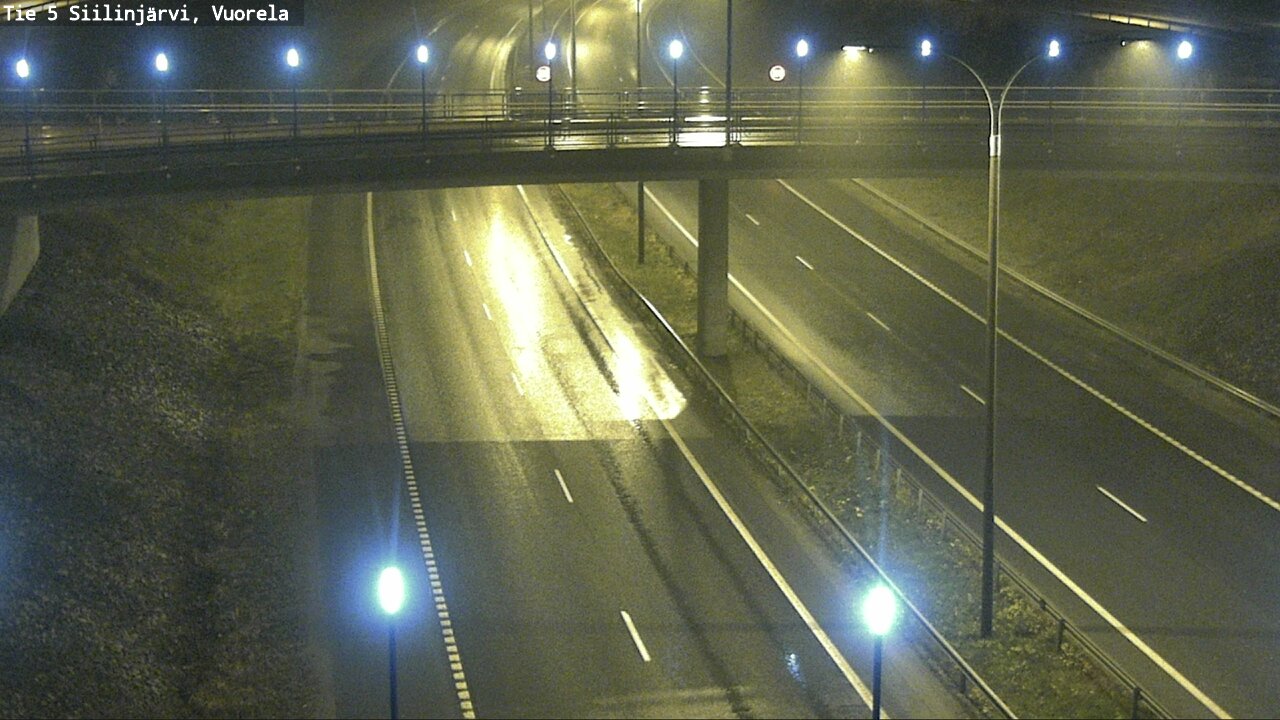 Weather Camera Image Road 5 Siilinjärvi, Vuorela, Siilinjärvi, Pohjois-Savo