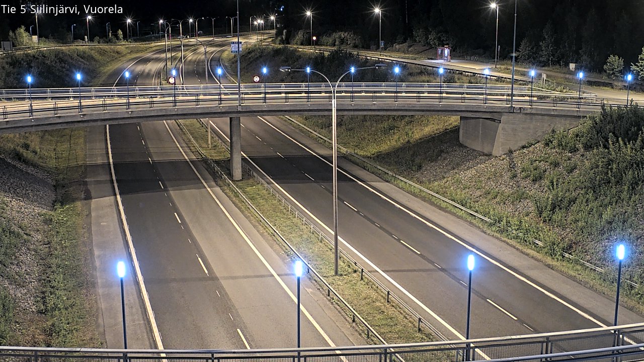 Kelikamerat Kuva Tie 5 Siilinjärvi, Vuorela, Siilinjärvi, Pohjois-Savo