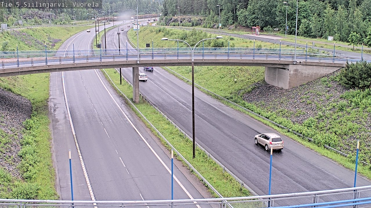 Weather Camera Image Väg 5 Siilinjärvi, Vuorela, Siilinjärvi, Pohjois-Savo