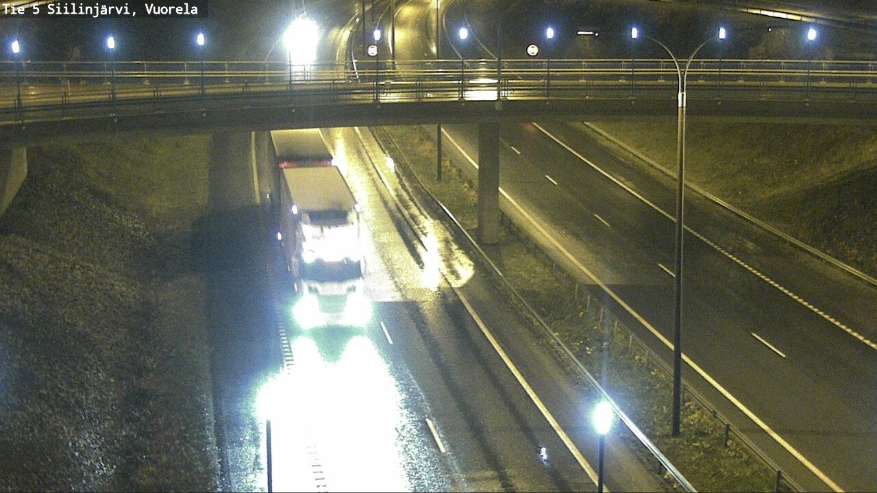Weather Camera Image Road 5 Siilinjärvi, Vuorela, Siilinjärvi, Pohjois-Savo